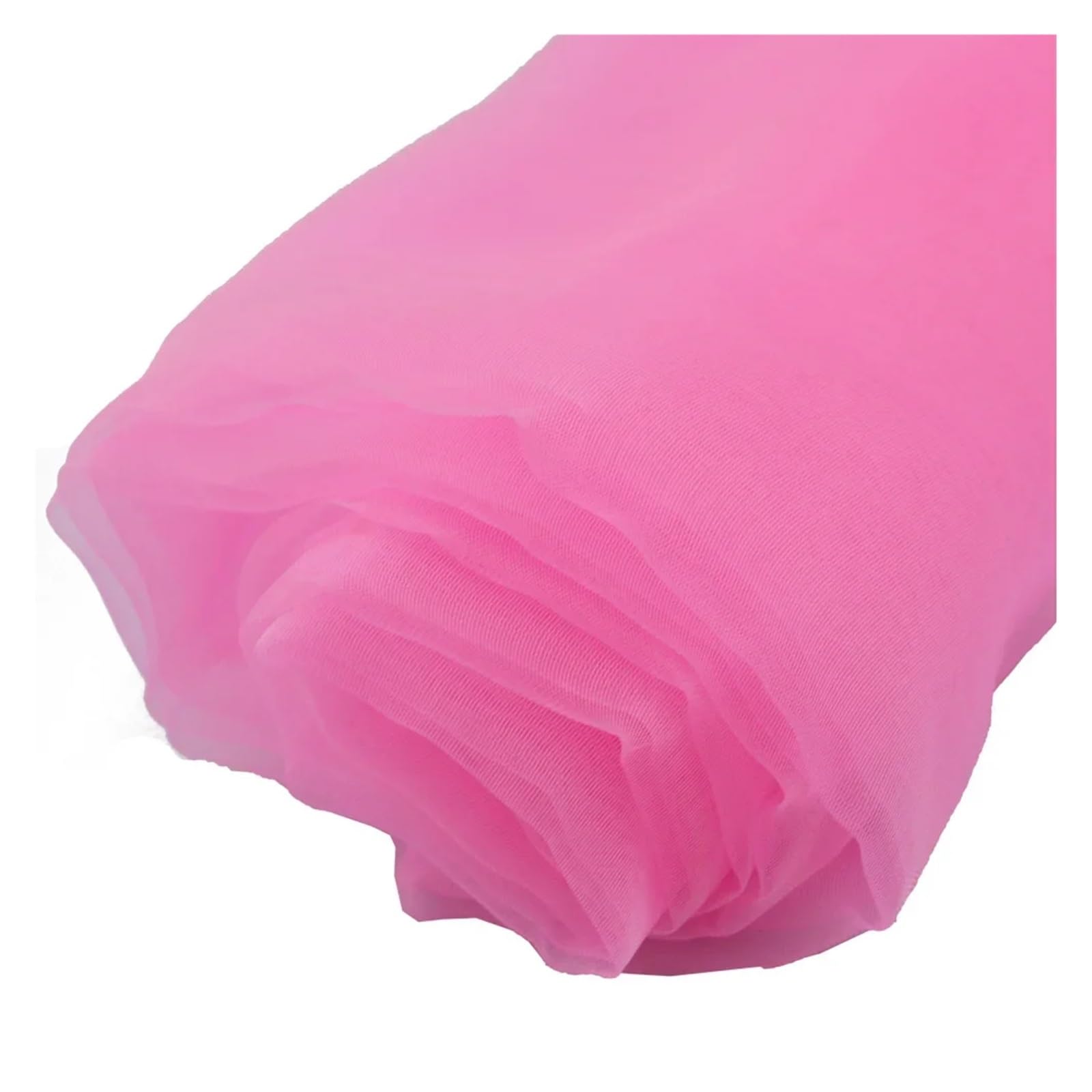Tulle Roll Fabric Wedding Arch Decoration DIY Sewing Home Tablecloth Curtain Tulle Roll Sheer Gauze Cloth(Color 6,120cm x 280cm)