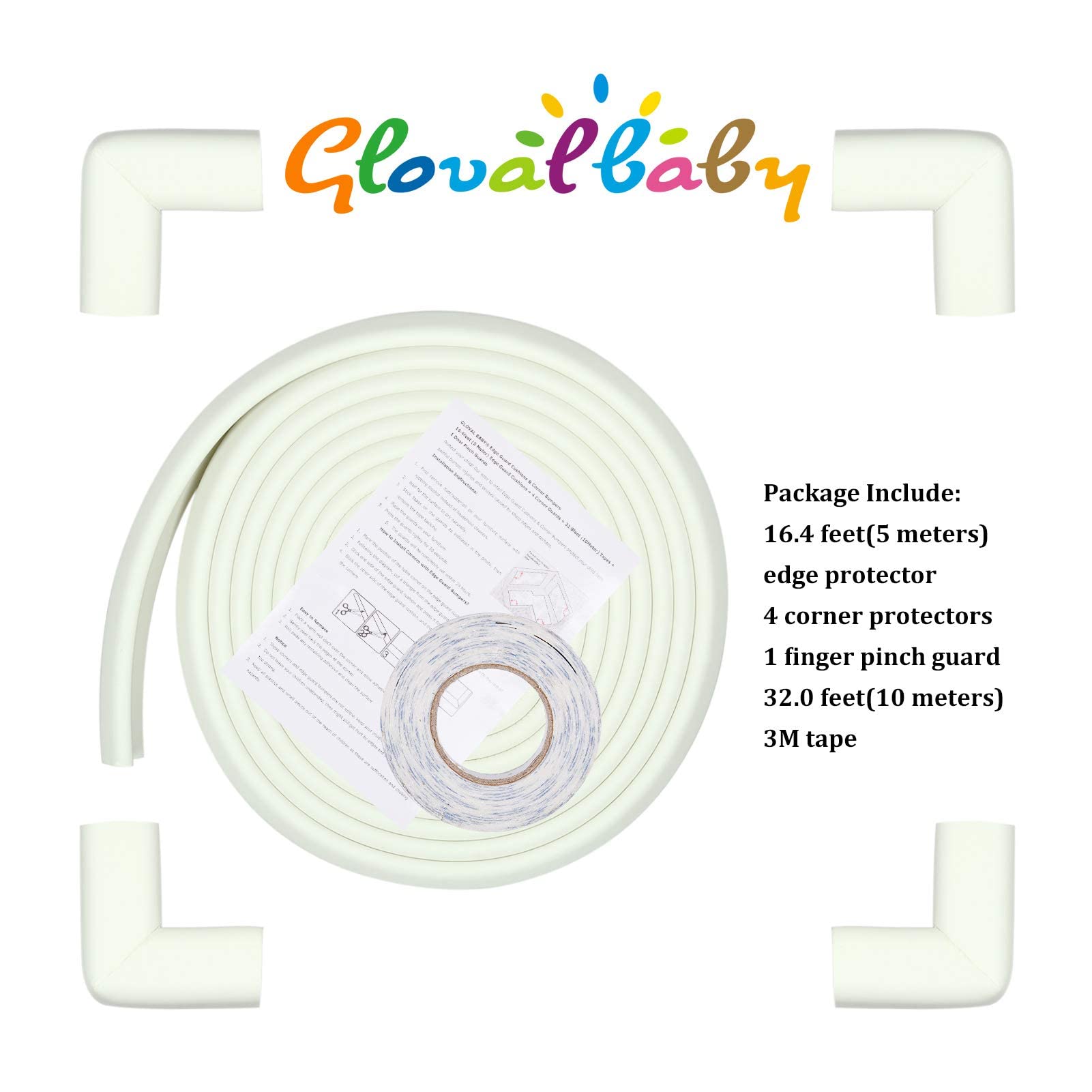 Baby Proofing Edge and Corner Guards, Safety Furniture Bumper with 3M