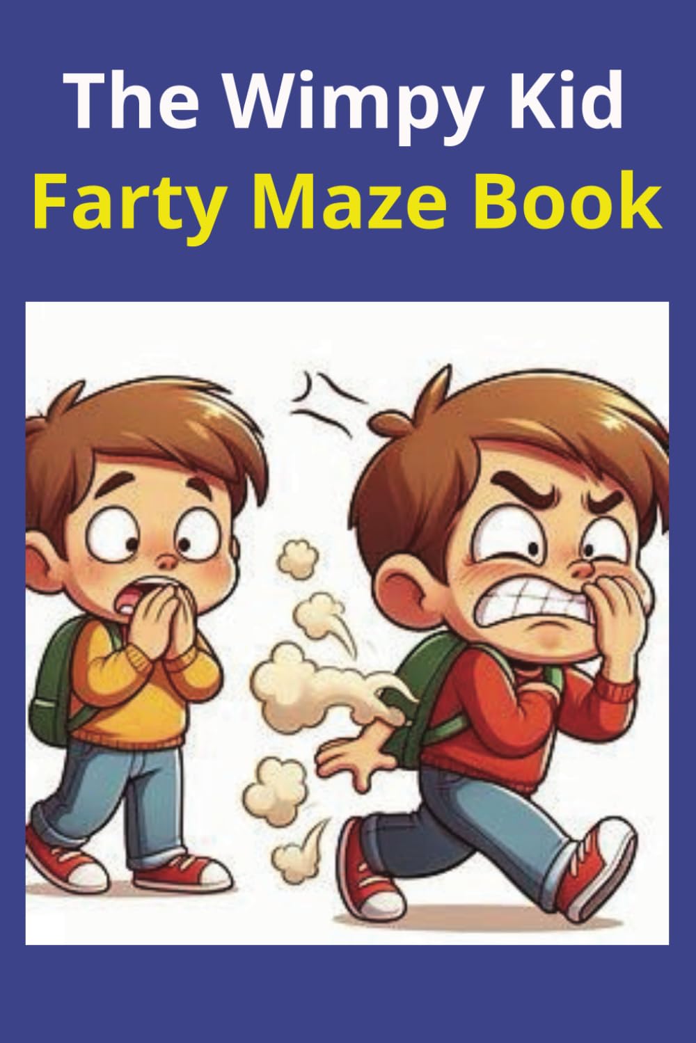 The Wimpy Kid Farty Maze Book: Hilarious Activity Book for Kids