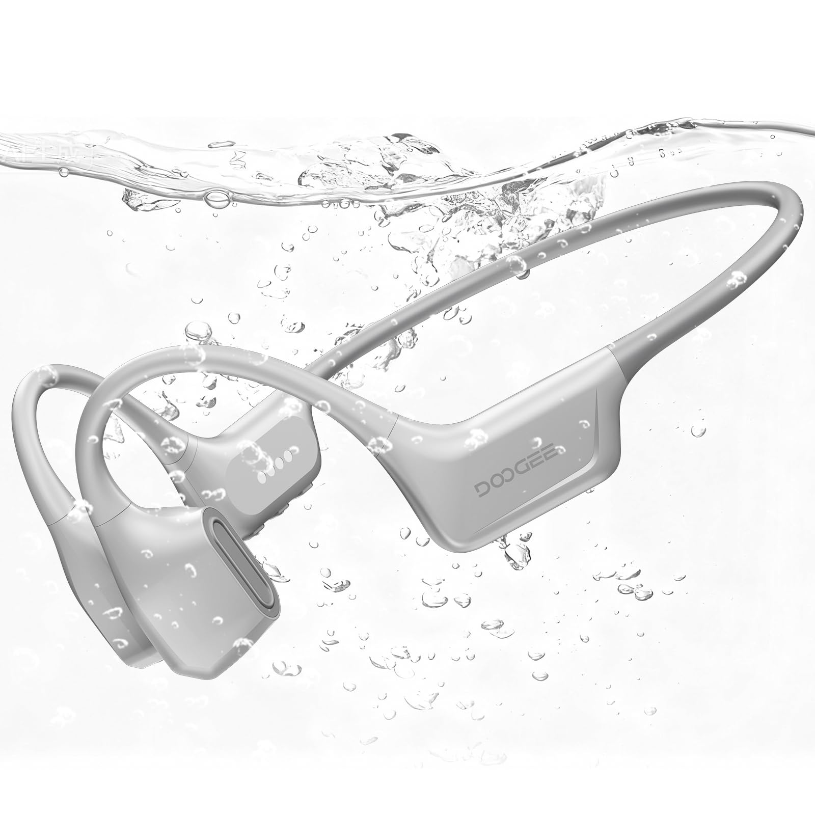 骨伝導イヤホン 水中対応 骨伝導 空気ハイブリッド伝導 BT5.4 IP68防水 Amazon.co.jp: DOOGEEEco 骨伝導イヤホン 水中対応, 骨+空気