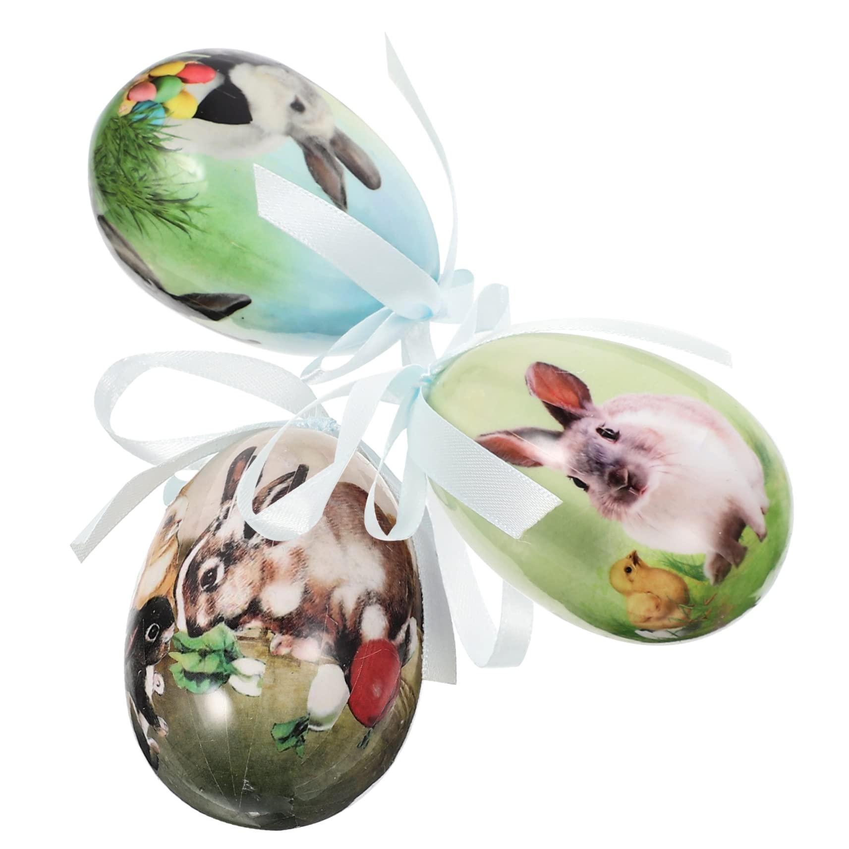 PRETYZOOM 5 Set Di Decorazioni Pasquali Decorazioni Pasquali Per La Casa Ornamenti Pasquali Forma Pasquale Decorazione Appesa Decorativa 3 Pezzi * 5