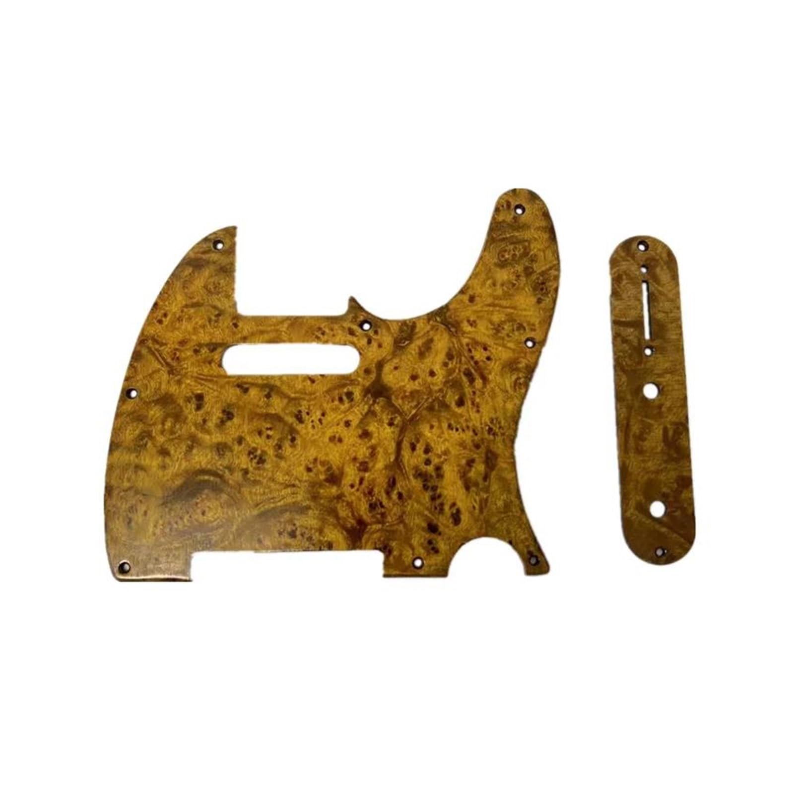 Pickguard guitare électrique en bois de remplacement pour plaque de protection - 7
