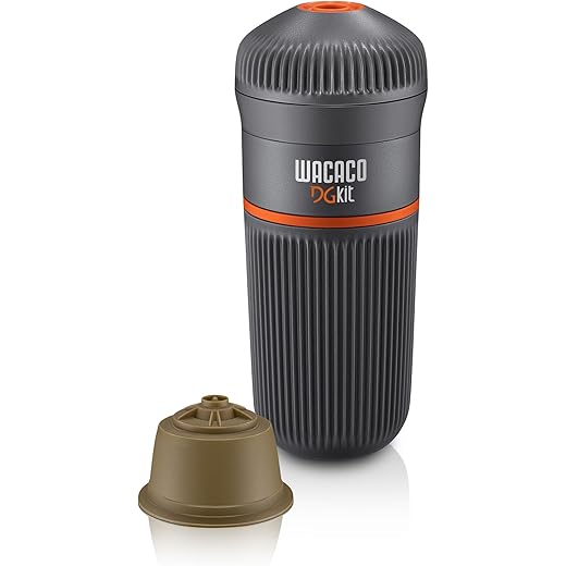 WACACO DG Kit, Accessory for Nanopresso Compatible with DG Coffee Capsules, Perfect for Traveling, Camping or Office Use