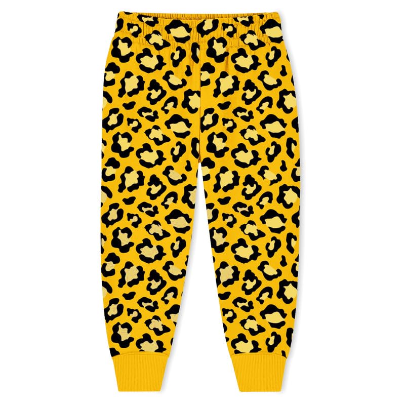 Trampoline Kids Cotton Blend Pyjamas | Bright Colors & Fun Prints | Ribbed Ankle Everyday Bottoms for Boys & Girls | Soft & Breathable Fabric for 3-4 Years 1