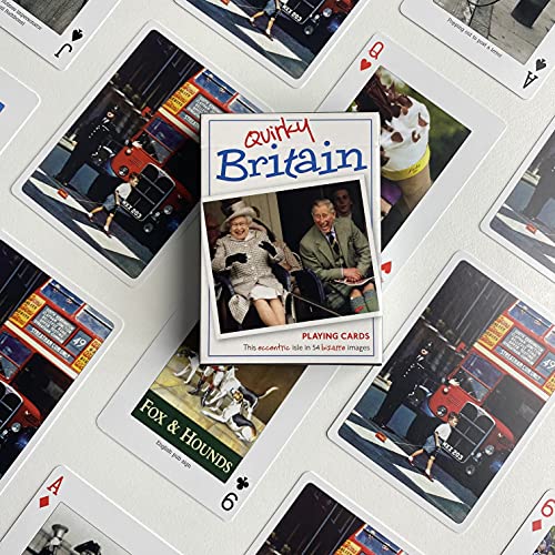 Baraja de Naipes Póker Gibsons Quirky Britain Piatnik miniatura 3