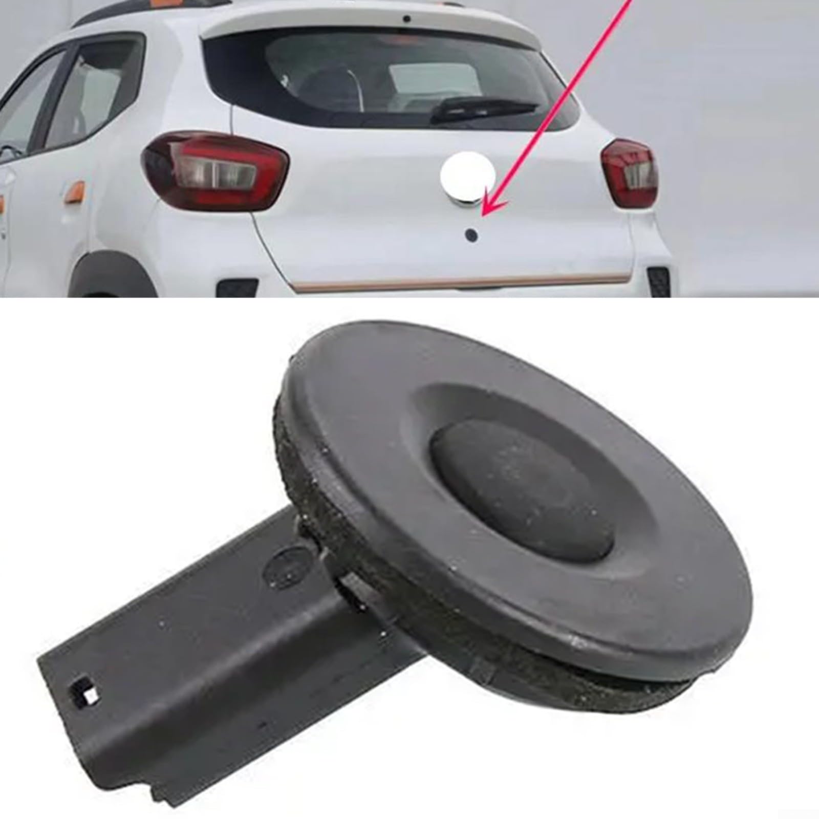 906062102R Hecktür-Entriegelungsschalter Für Dacia Spring EX1, Mit OEM 252616269R, Präzise Passform, Langlebiges ABS, Einfache Installation, Schwarzer Ersatzknopf Für Hintere Türverriegelung