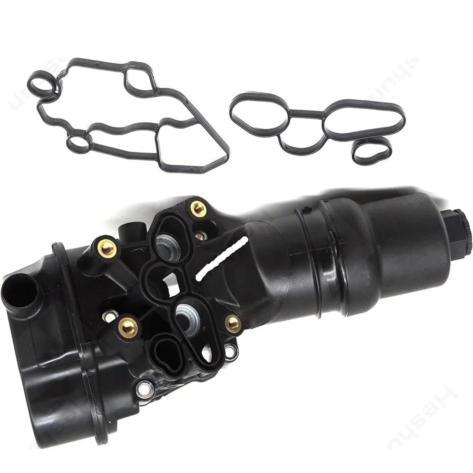 samochodowego filtry oleju samochodowego Filtr Zespół podstawy filtra oleju chłodnicy oleju silnikowego pasujący do Audi A3 A4 TT, pasuje do Volkswagena Eos Golf GTI Jetta Passat