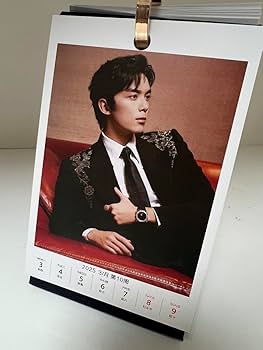 1780円　星漢燦爛 呉磊 ウーレイ 磊2025年+26年卓上カレンダー karyu-goods-store_10019