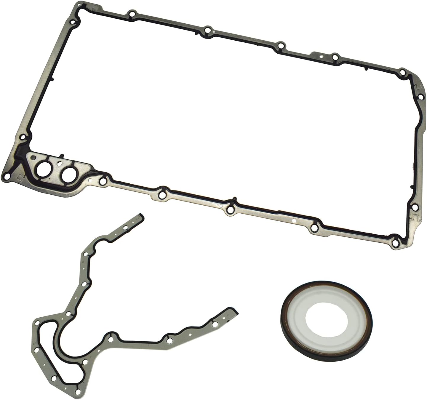 Generic Oil Pan Gasket & Rear Main Seal Kit For Cadillac Chevy GMC 4.8l 5.3L 6.0L 6.2L