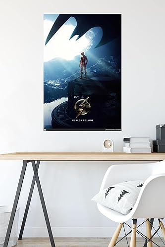 Miniatura 4 de Trends International DC Comics Movie The Flash - Póster de pared de una hoja de Batcave, 34 pulgadas de largo x 22.4 W, versión sin marco
