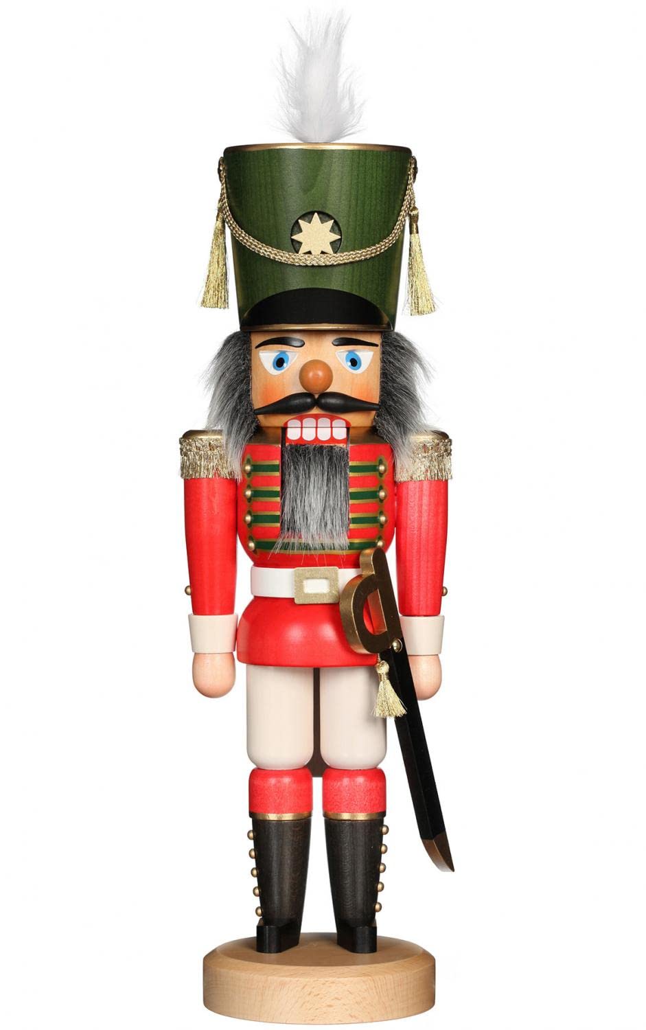 Christian Ulbricht Nutcracker - Red Soldier - Glazed