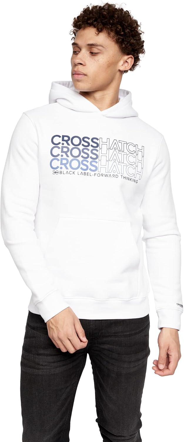 Crosshatch Men's Englow Hooded Sweatshirt
