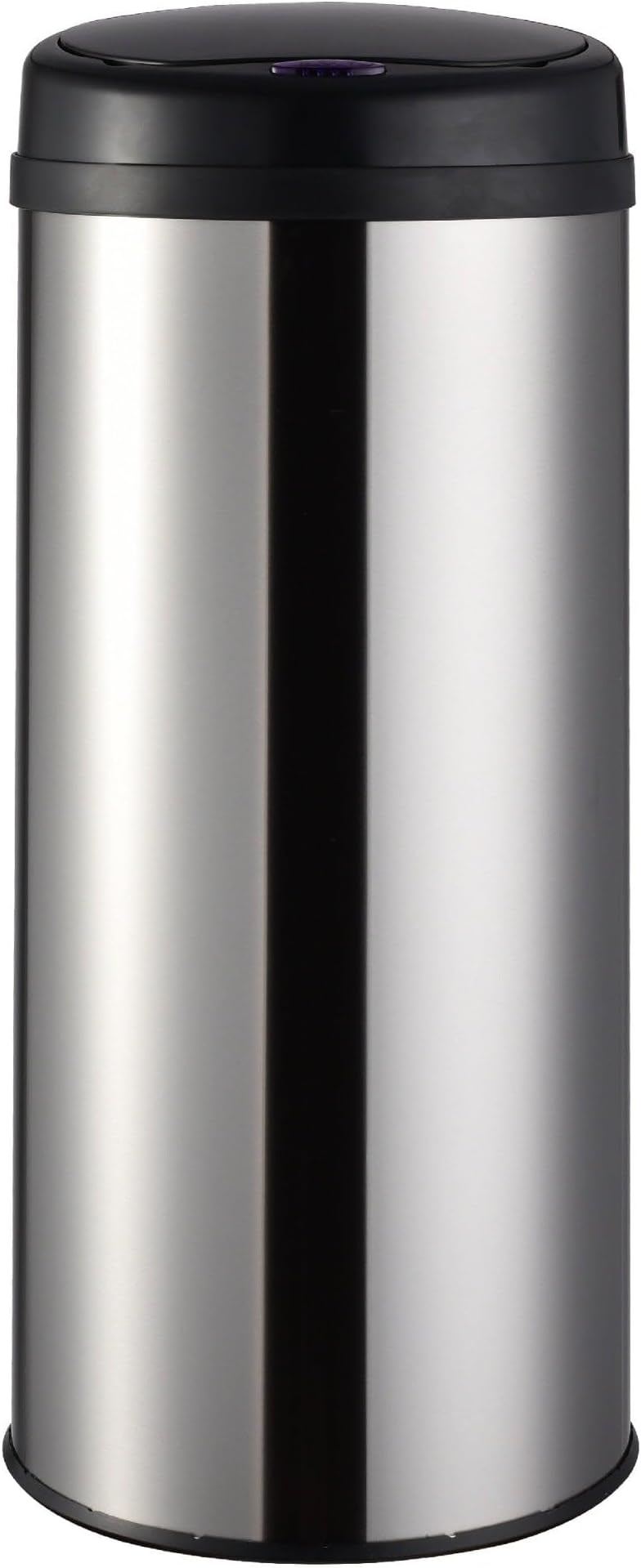 Poubelle Automatique 50L HOMCOM En Inox Avec Détecteur De Mouvement Infrarouge - Design Moderne