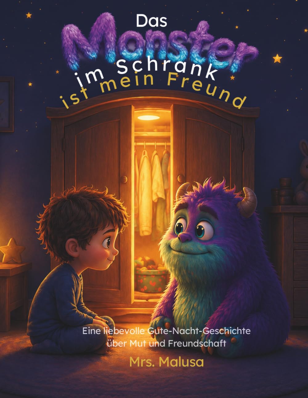Mein Freund – Das Monster im Schrank: Eine liebevolle Gute-Nacht-Geschichte über Angst und Freundschaft