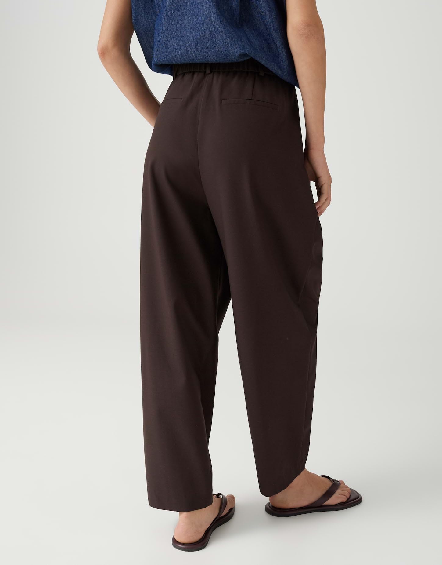 OPUS Damen City Pants | MYHI Relaxed City Pants aus nachhaltigem BCI Cotton Mix