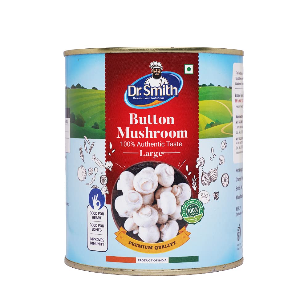 Button Mushroom Large 800 GMS - Canned