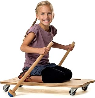 Erzi Rollbrett Maxi mit Paddelset Bewegung Koordination Fun 37 x 75cm