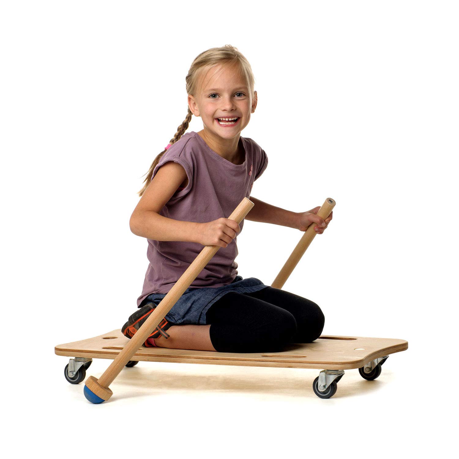 Erzi Rollbrett Maxi mit Paddelset Bewegung Koordination Fun 37 x 75cm