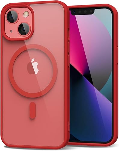 oakxco Hybird - Funda magnética transparente compatible con Magsafe, delgada, transparente, no amarillenta, parachoques de silicona suave y cubierta disponible en Yaxa Venezuela