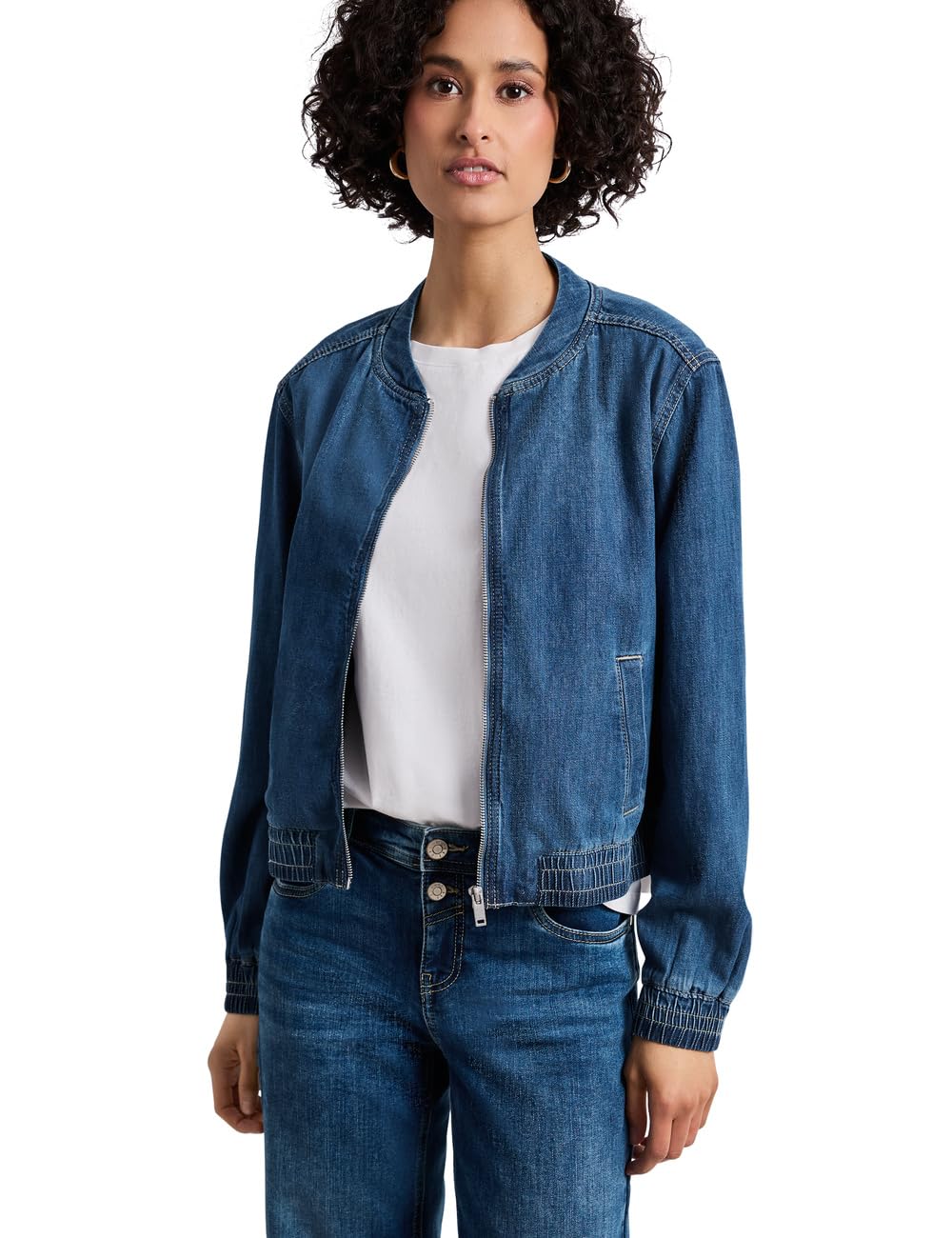 Street One Damen 2117347 Denim Blouson (1er Pack)