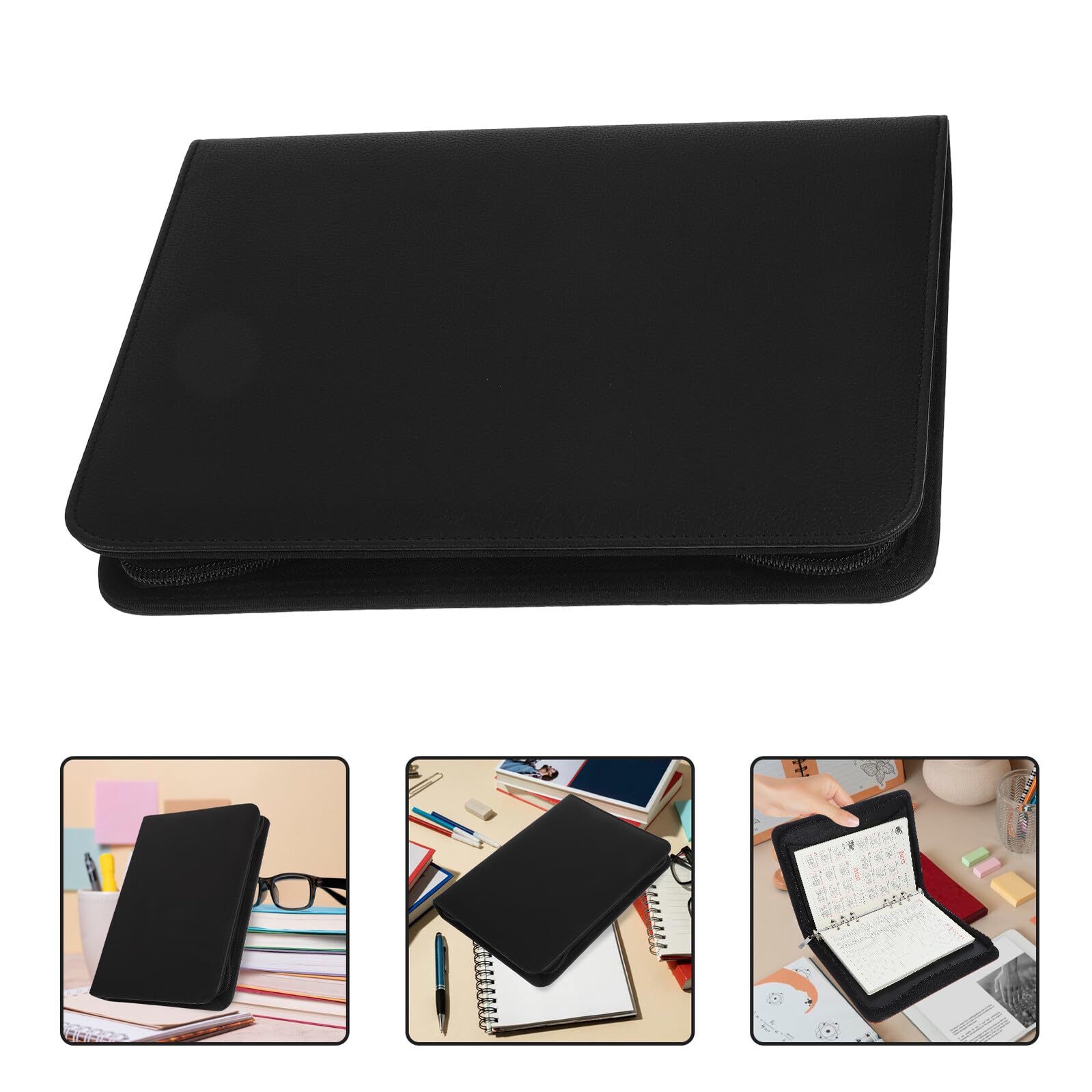 NOLITOY Carpeta Cremallera Organizador de Documentos y Papelería para Oficina Gran Capacidad de Pu Diseño Elegante y Funcional para Uso Profesional