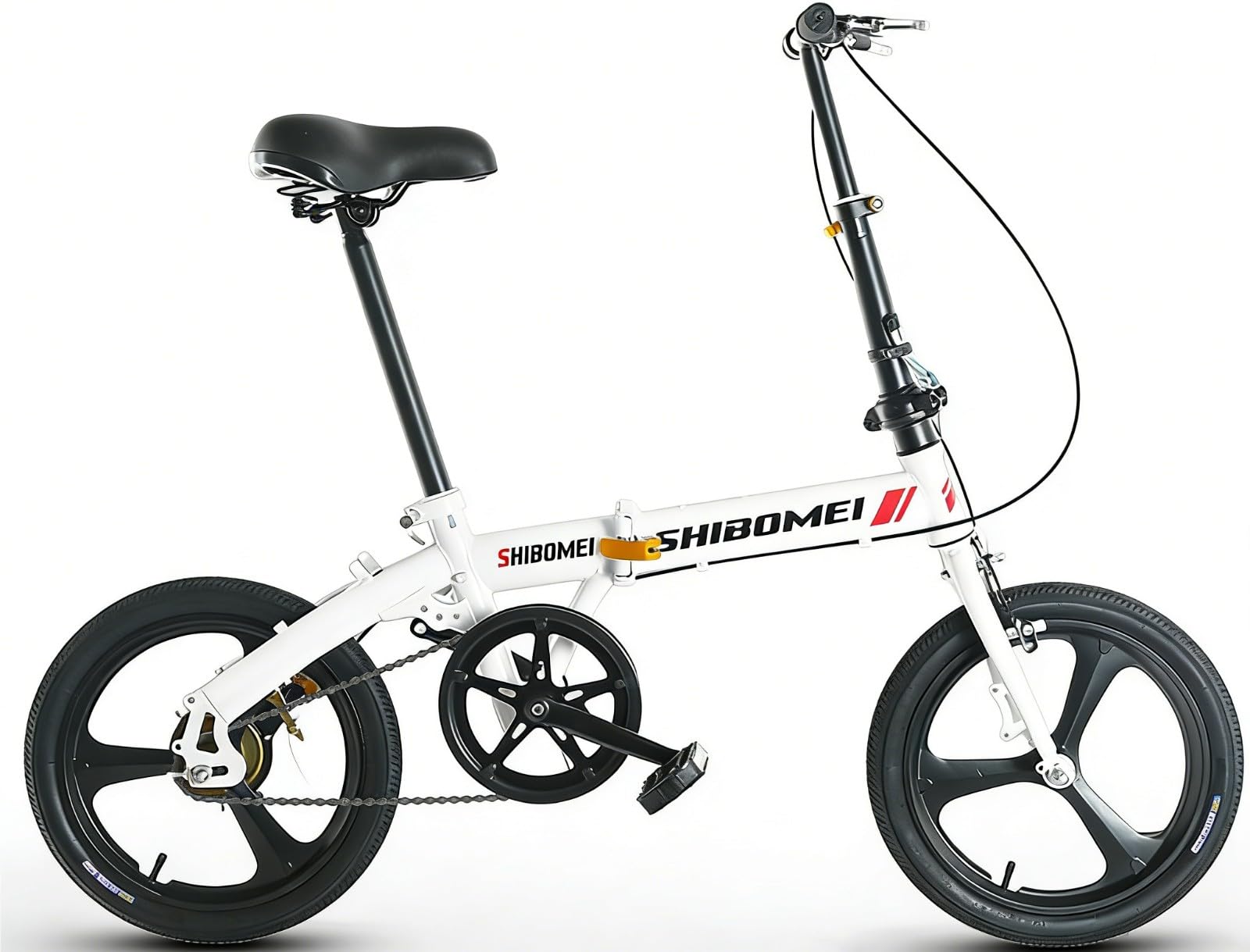 Mini Bicicleta Plegable, Bicicleta Urbana Ultraligera 12/14/16 Pulgadas, Capacidad Carga Máxima 150 Kg, Fácil Plegar 10 Segundos. El Cuadro Está Hecho Acero Carbono Engrosado