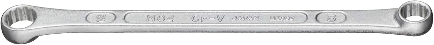 Tone M04-1012 Long Eyeglass Wrench (Straight), Width of Both Sides 0.4 x 0.5 inches (10 x 12 mm)