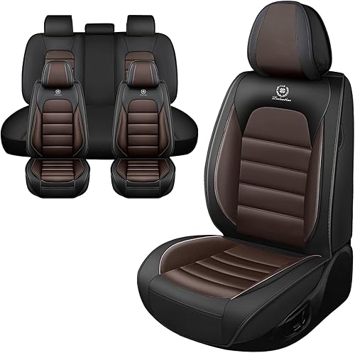 Miniatura 1 de Fundas de asiento de automóvil para Mercedes-Benz GLC 300 2017-2023, funda de asiento de piel sintética impermeable, suave, transpirable, con