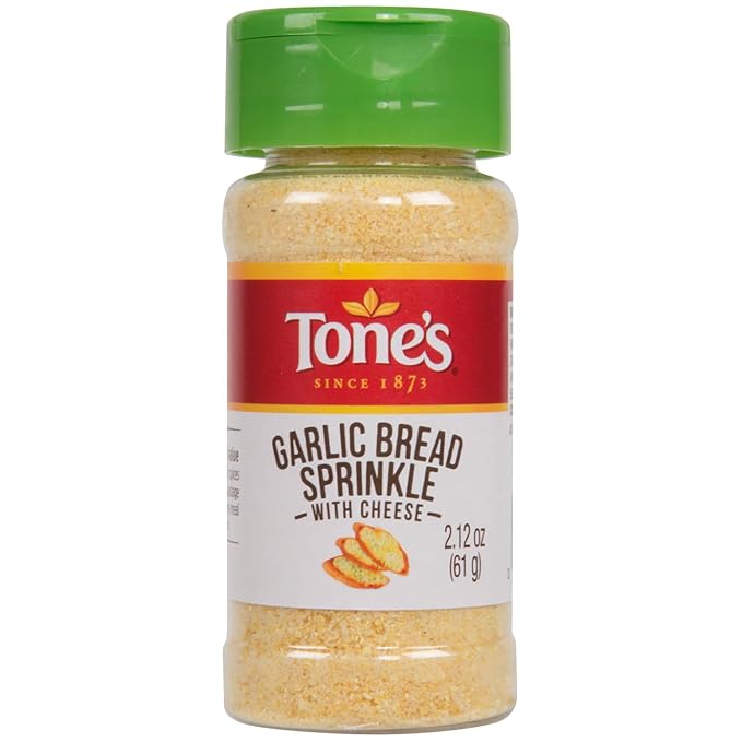 Tone's Garlic Bread Sprinkle with Cheese, 2.12 Ounce