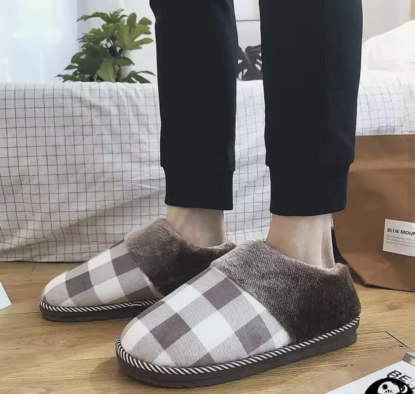 Image of Wolvesden Home Flip-Flops & Slippers Indoor Non-Slip Soft Fur Flip Flop Slides And Slippers Cute Flip Flops for Women