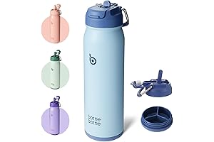 BOTTLE BOTTLE: Stainless Steel Water Bottle with Pill Holder