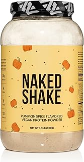 NAKED Shake - Pumpkin Spice Protein Shake - Flavored Plant Based Protein...