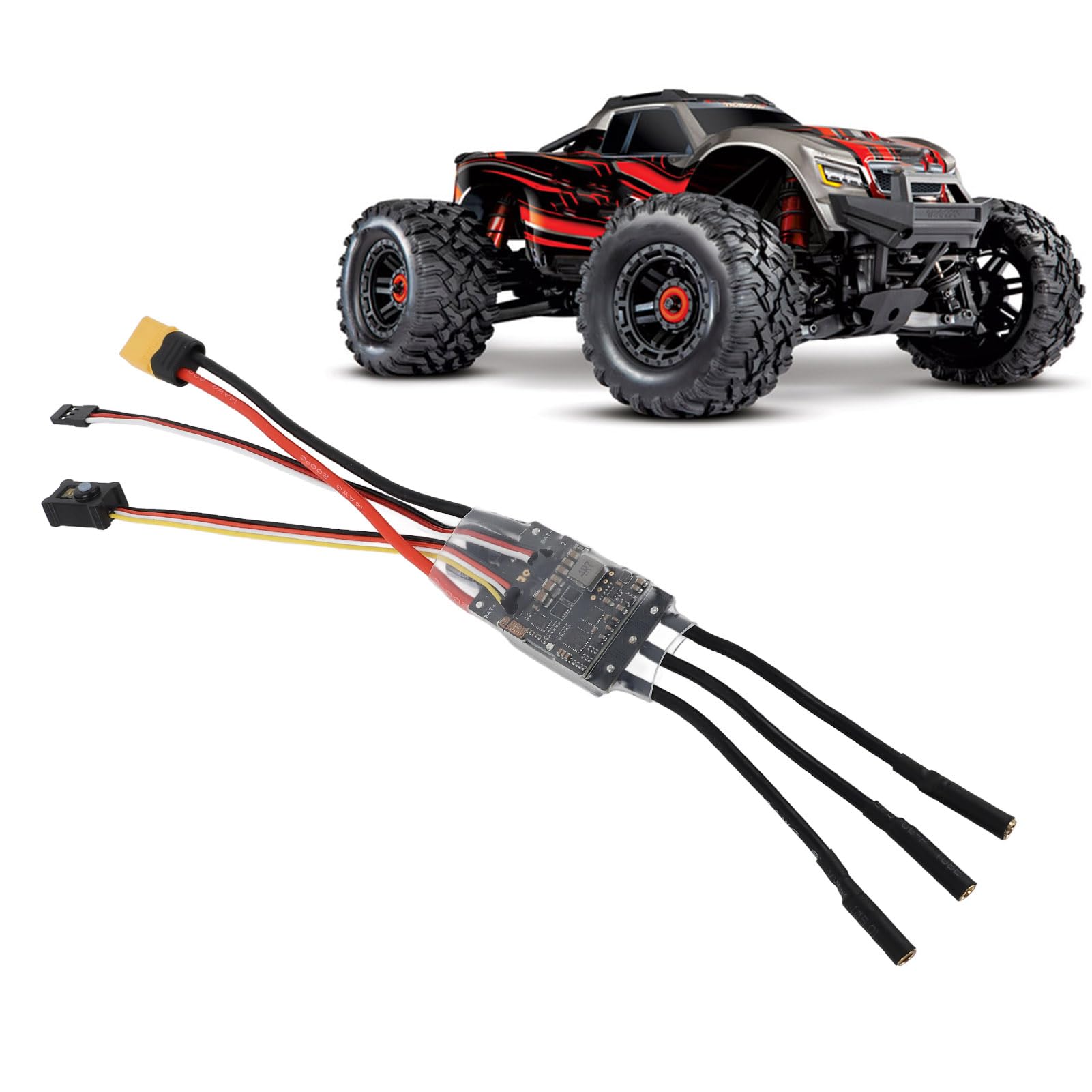 ESC sin Escobillas RC con Corriente Continua de 80A