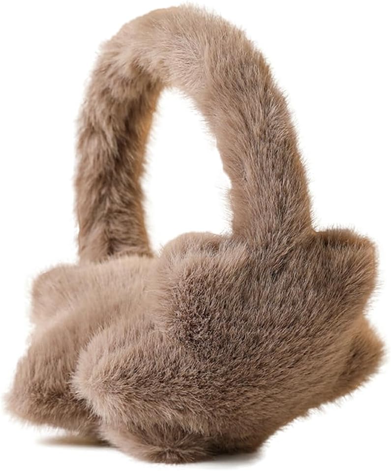 Niction Winter Ear Muffs for Women Fuzzy Star Earmuffs Faux Fur Ear Warmers Windproof Cold Weather Ear Protection Covers 2025