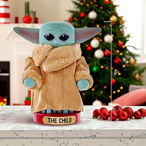 Miniatura 2 de Kurt S. Adler Star Wars Yoda The Child Cascanueces de 8 pulgadas