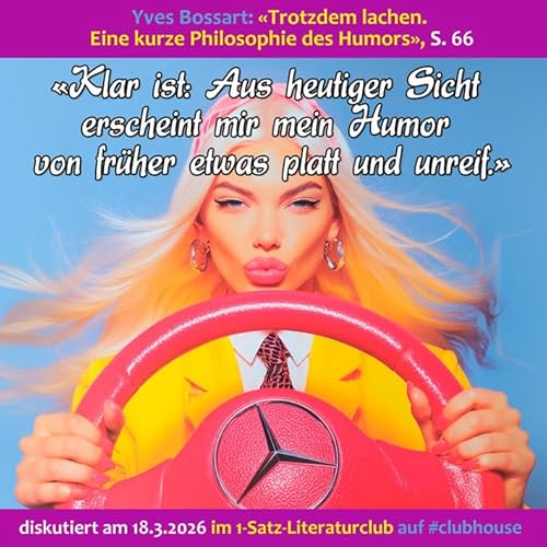 &laquo;Klar ist: Aus heutiger Sicht erscheint mir mein Humor von fr&uuml;her etwas platt und unreif.&raquo;