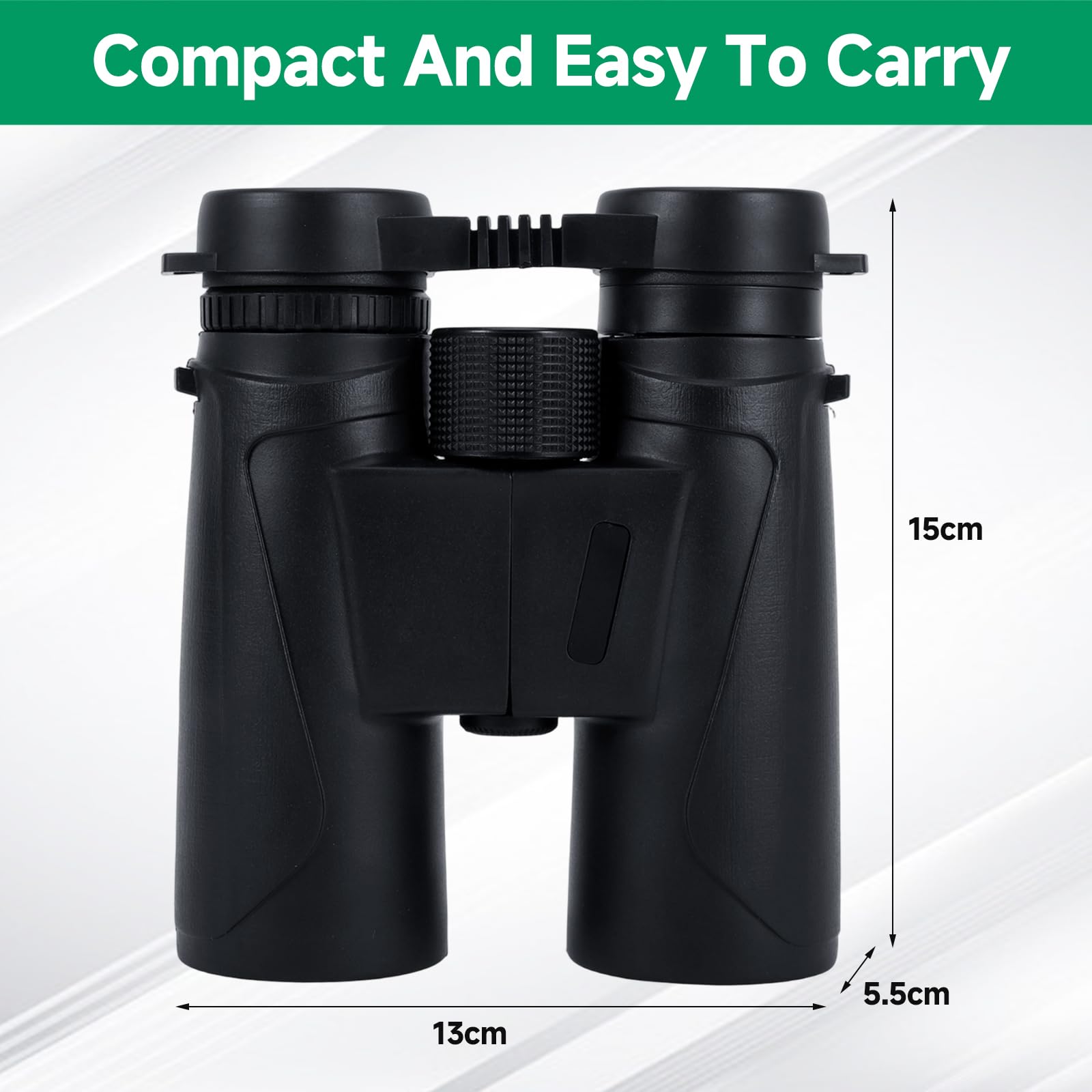 Binocolo Professionale 12×42HD Con Prismi BAK4 E Lenti FMC – Impermeabile IPX7, Ideale Per Birdwatching, Caccia E Viaggi