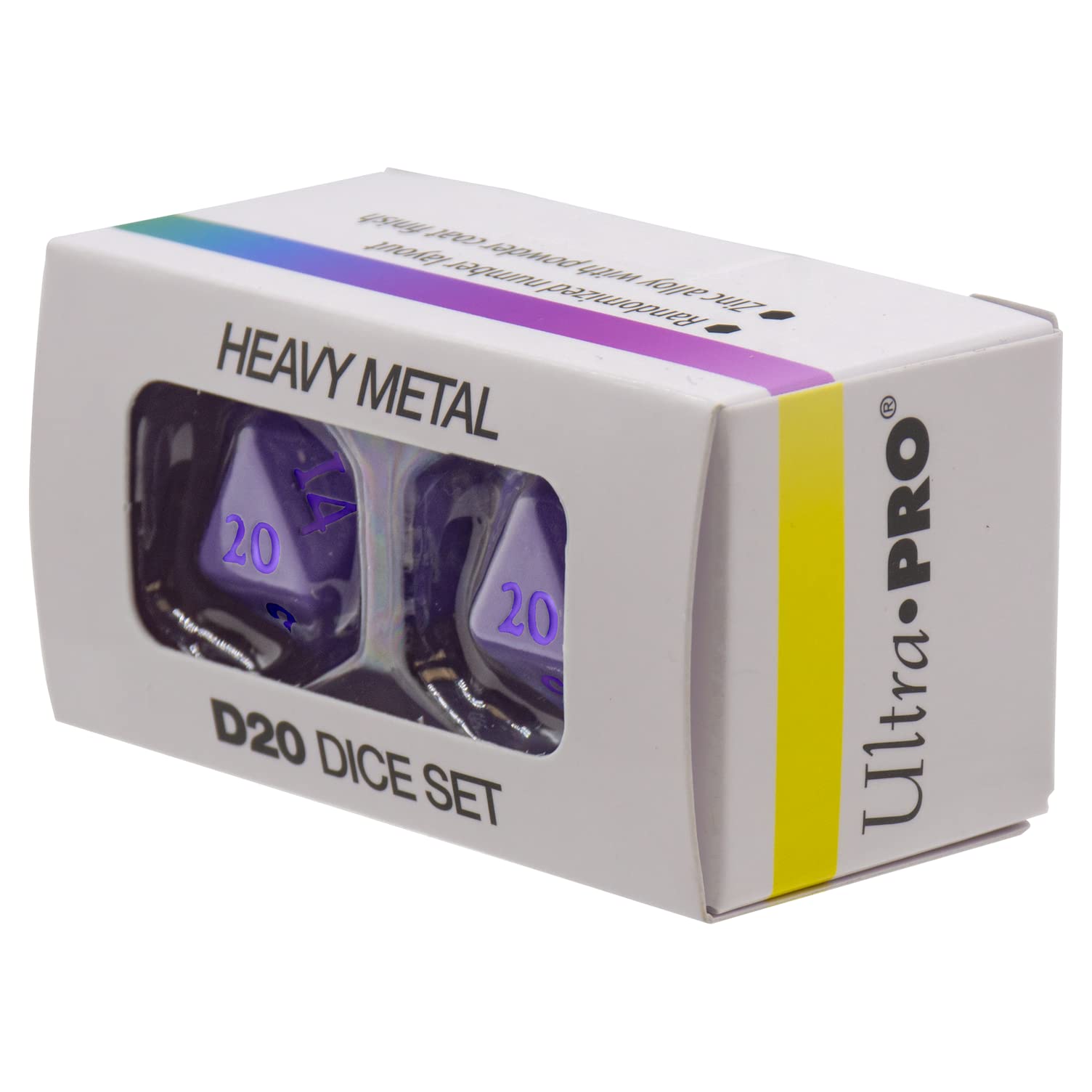 Ultra・PRO ヘビーメタルダイス RPGセット Amazon.co.jp: Ultra PRO - Vivid ヘビーメタル D20 ダイス