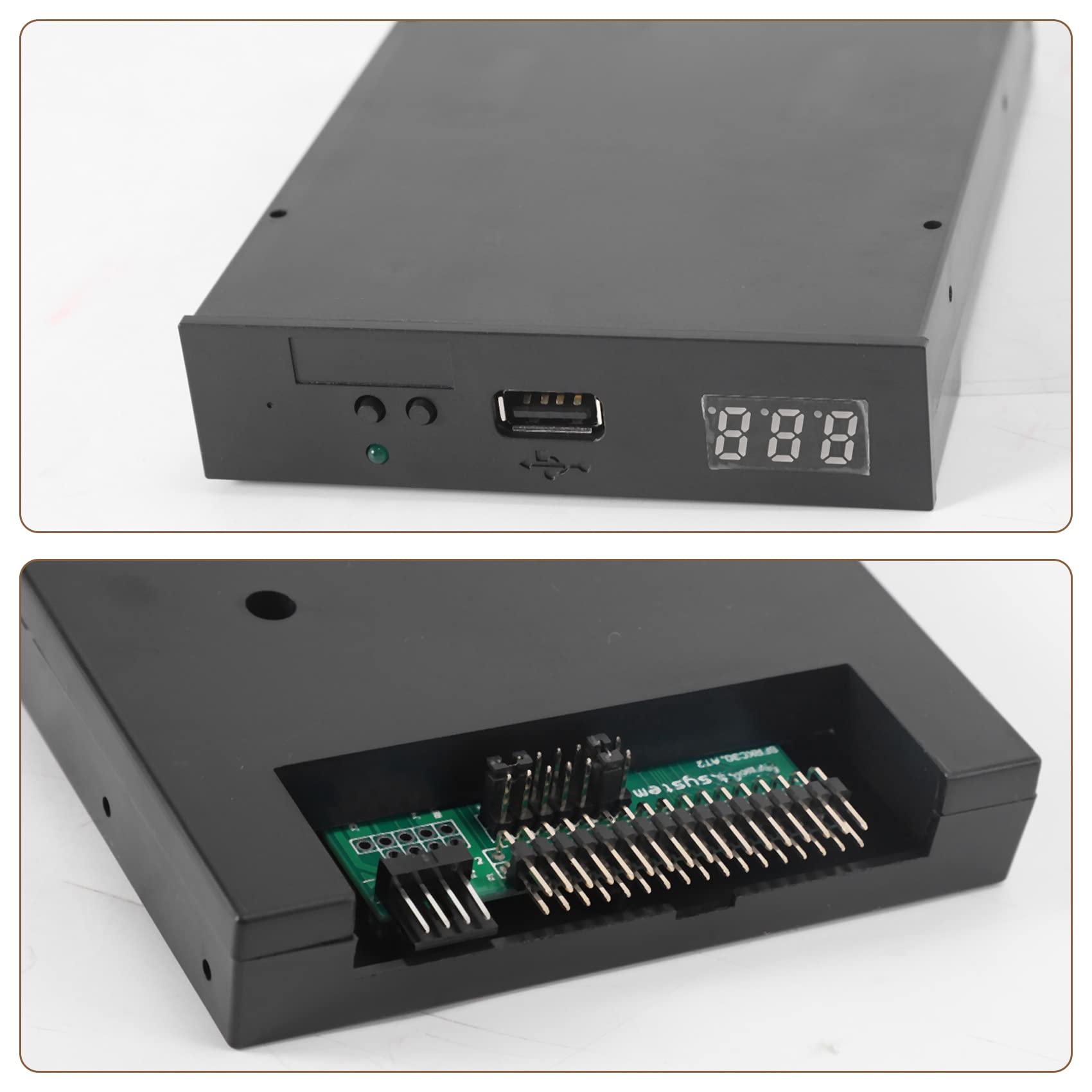 1,44 Mb USB SSD 3,5 Zoll schwarz Sfr1M44-U100K Version für elektronische Korg Gotek