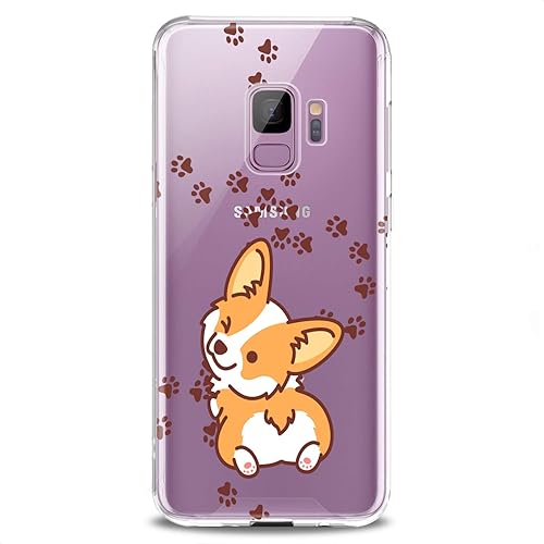 Miniatura 7 de Funda compatible con Samsung S23 S22 Plus S21 FE Ultra S20+ S10 Note 20 5G S10e S9 Design Corgi Kawaii Cute Funny Animals Teen Print Dog Puppy Wink