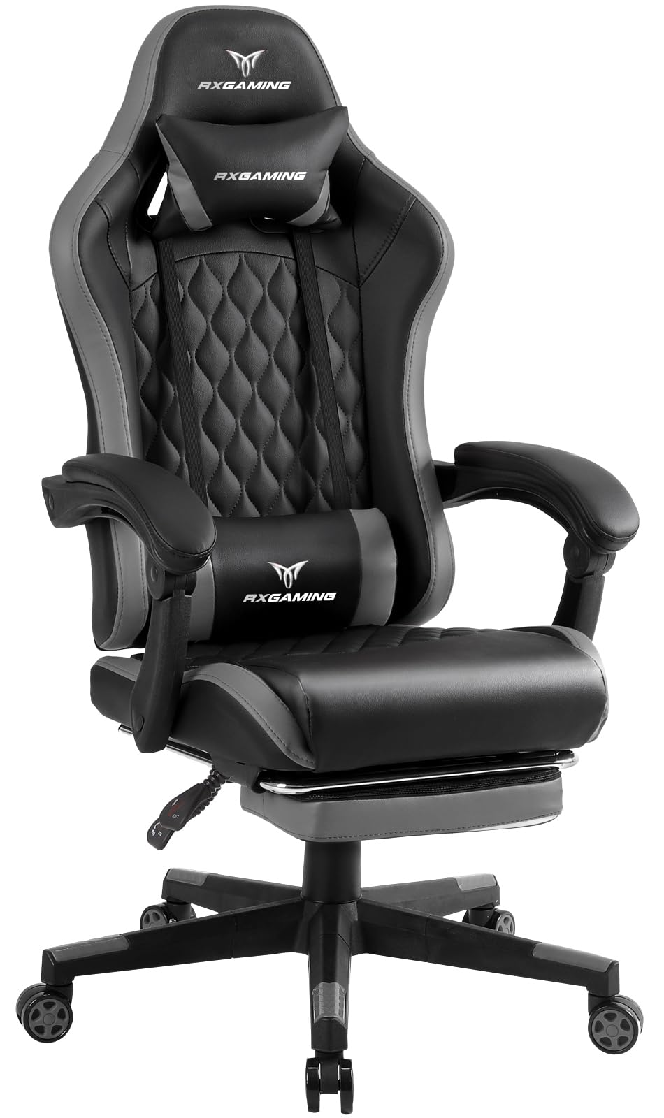 Amazon.co.jp: RXGAMING ゲーミングチェア オットマン付き PC  