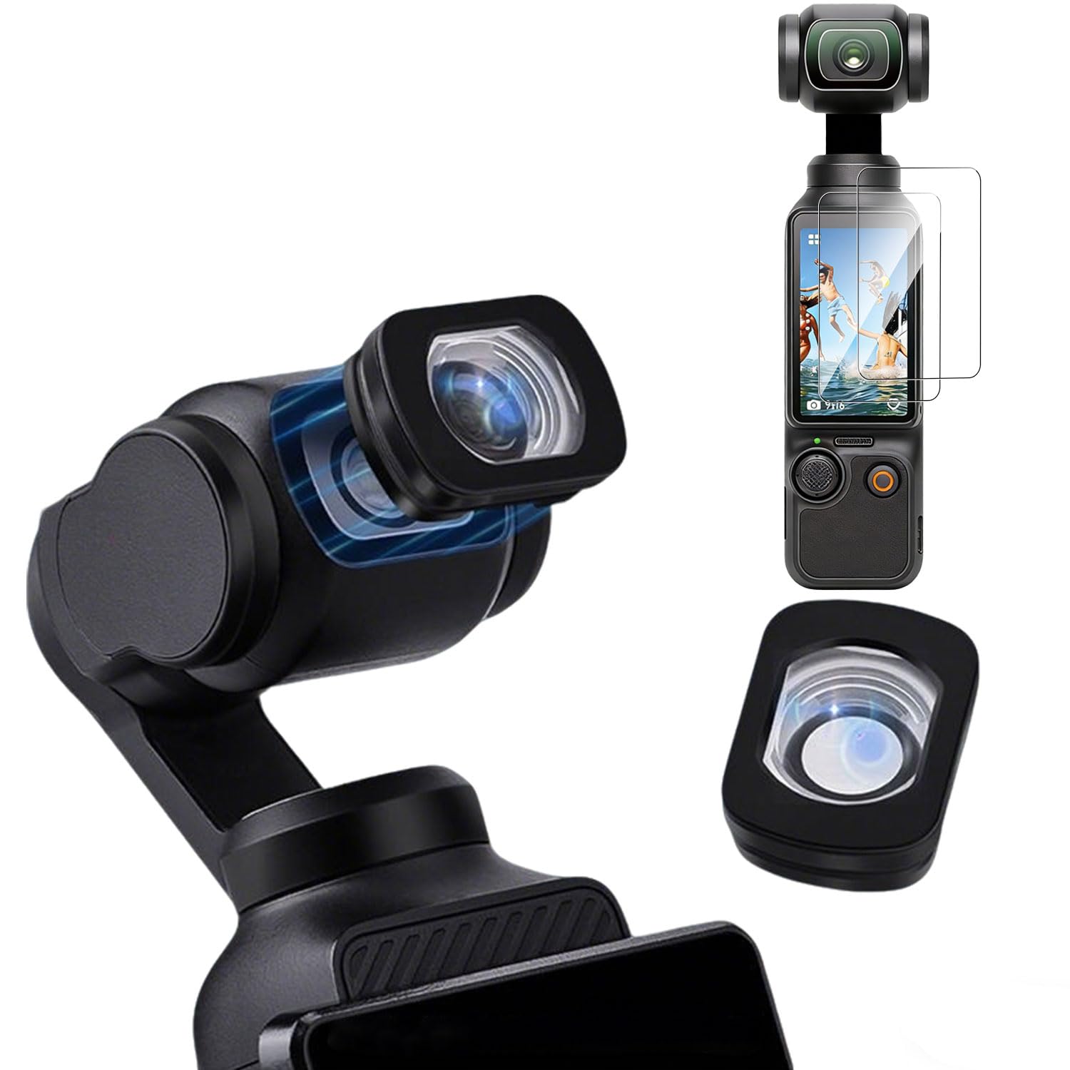 Osmo Pocket + NDフィルター + 広角レンズ Amazon | 広角フィルター DJI OSMO POCKET 4 用磁気式フィルター 広角