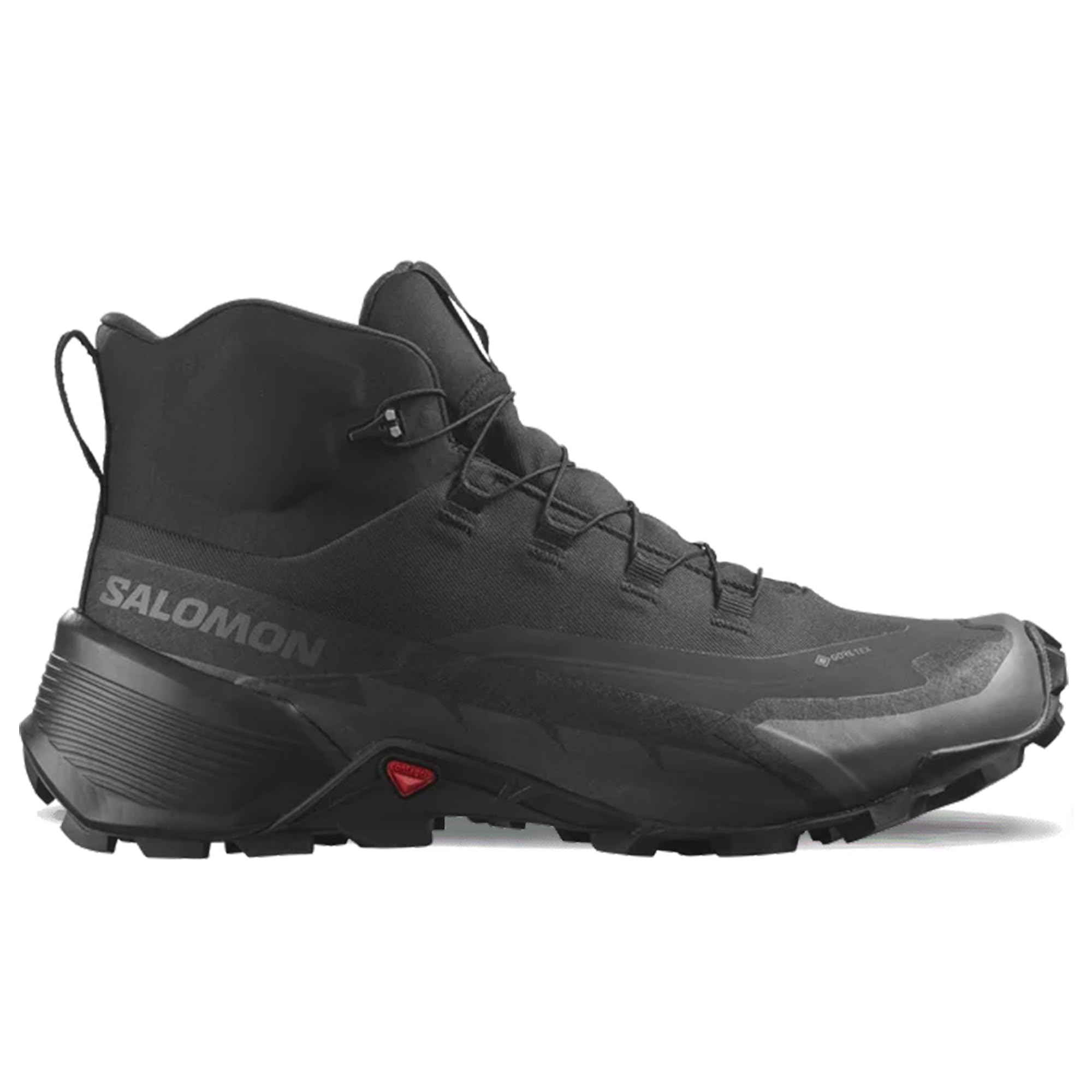 Salomon Męskie buty X-Chase Mid GTX Black/BK/magnetyczne buty górskie, Czarny magnes, 46 EU