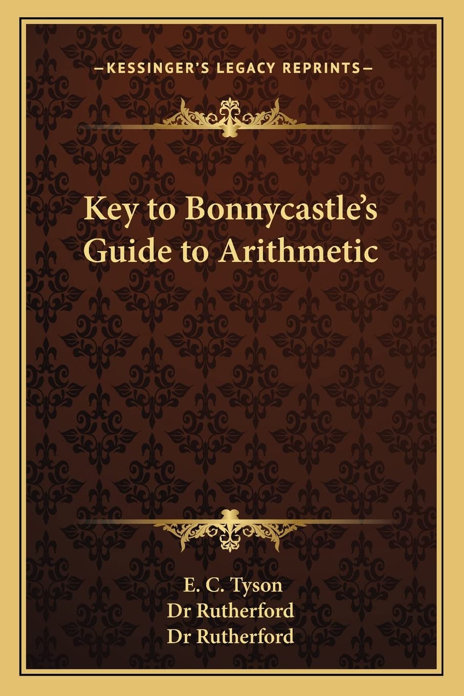Key to Bonnycastle's Guide to Arithmetic
