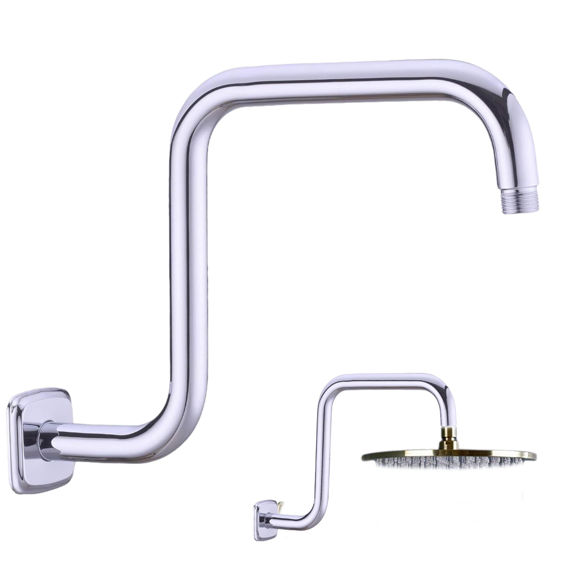 Accesorio de baño con brazo de ducha de acero inoxidable de alta calidad