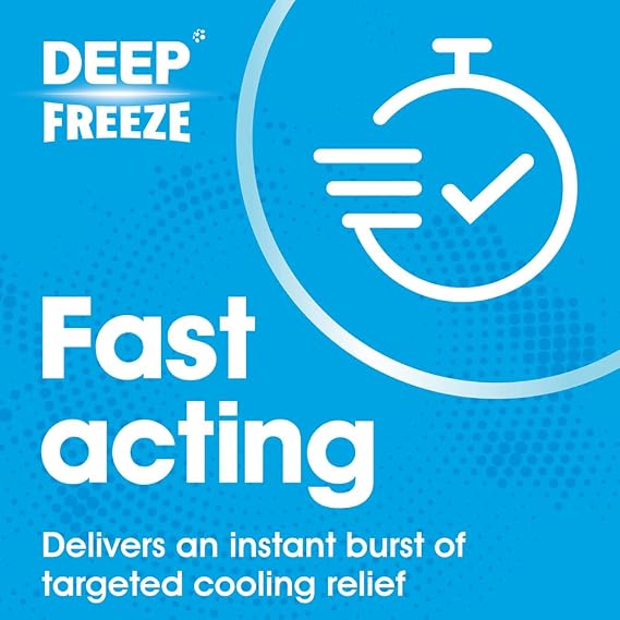 Deep Freeze Cold Spray, Fast Acting, Targeted Cooling, 150ml (Pack of 2)