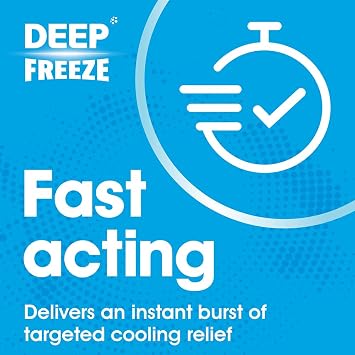 Deep Freeze Cold Spray, Fast Acting, Targeted Cooling, 150ml (Pack of 2)