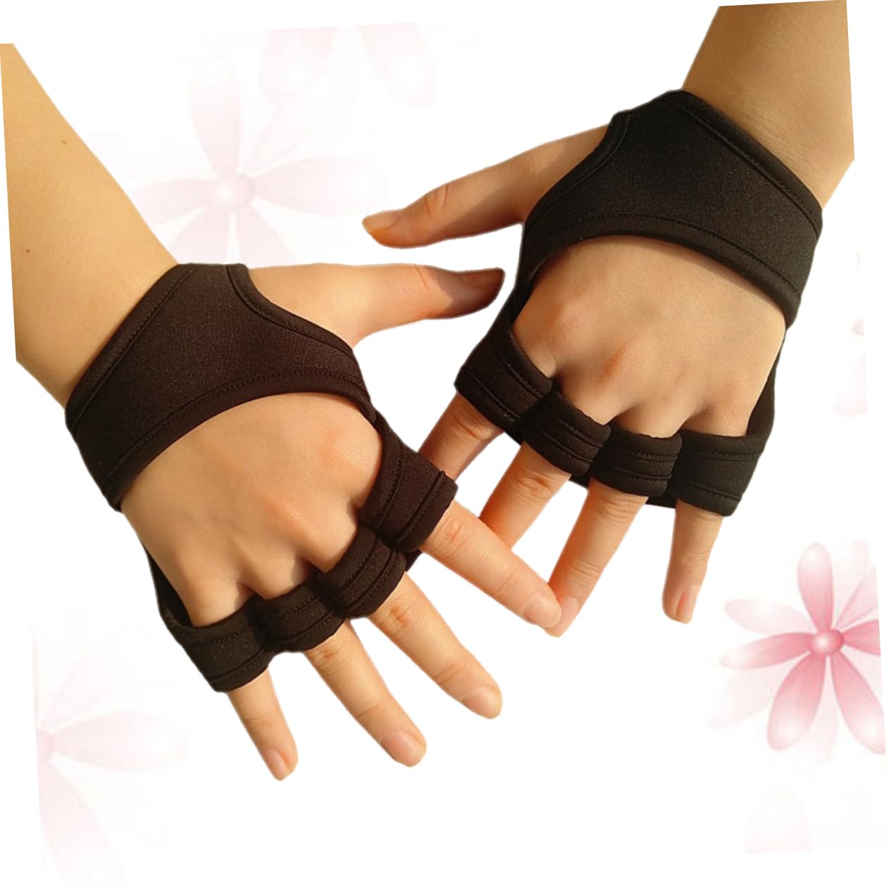 Yardwe 3 Pezzi Guanti Per Sollevamento Pesi Guanti Per Sollevamento Pesi Guanti Da Donna Guanti Mezze Dita Guanto Da Allenamento Guanti Da Uomo Guanti Antiscivolo Guanti Con Cinturino Da