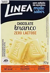 Chocolate Individual Branco Zero Lactose Linea 1 Unidade de 30g