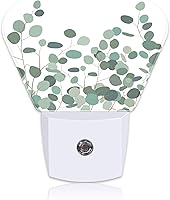 Vista 11 de Fantasy Lake Forest - Luces nocturnas enchufables, luna llena en cielo estrellado, luz nocturna enchufable a la pared, sensor de atardecer a